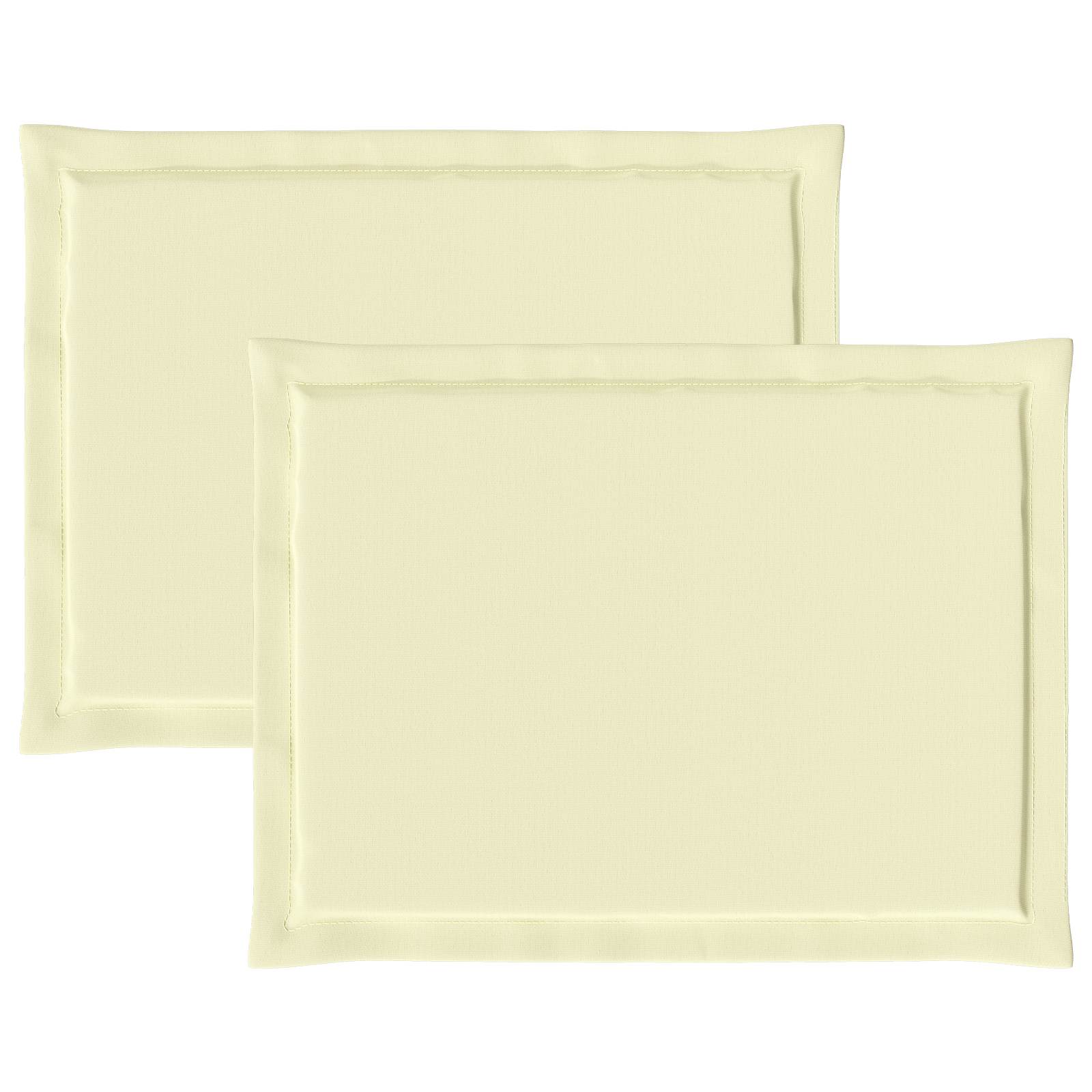 Zitkussens 2 st. Crème 47 x 36 x 2 cm Polyester is nu te koop bij PeponiXL, paradijselijk wonen!