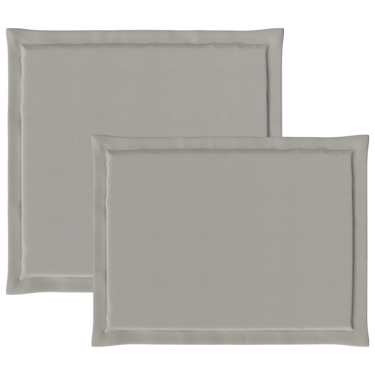 Zit- en Rugkussens 4 pcs Lichtgrijs 47 x 45 x 2 cm Polyester is nu te koop bij PeponiXL, paradijselijk wonen!