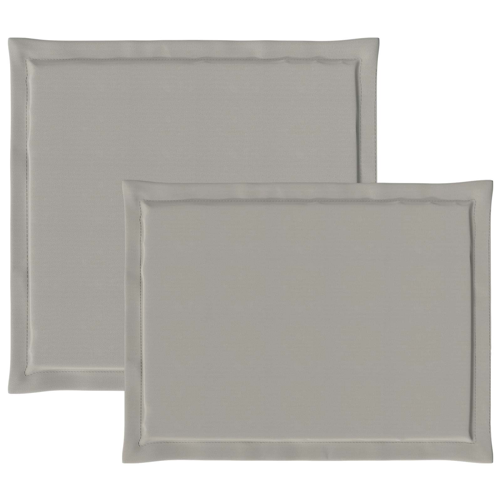 Zit- en Rugkussens 4 pcs Lichtgrijs 47 x 45 x 2 cm Polyester is nu te koop bij PeponiXL, paradijselijk wonen!