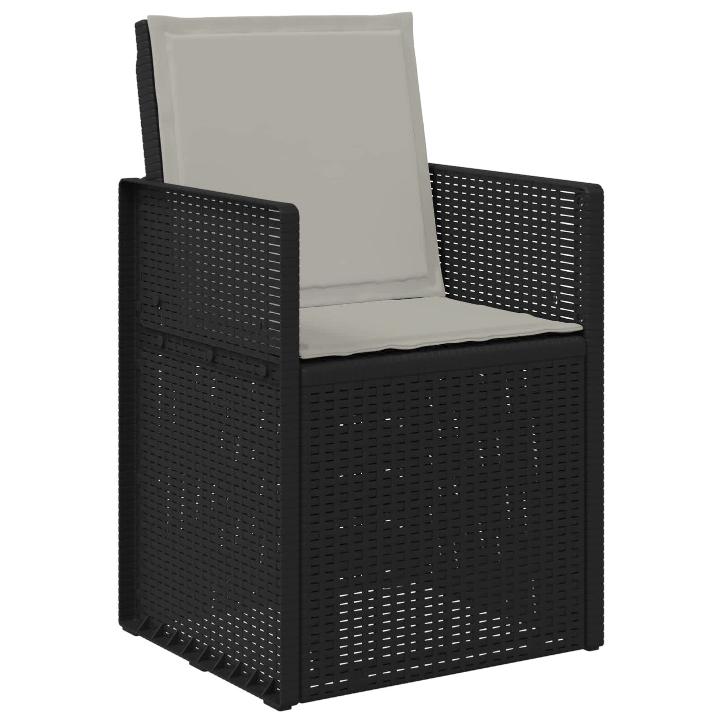 Tuin Eetstoelen 2 pcs Anthraciet en Lichtgrijs PP is nu te koop bij PeponiXL, paradijselijk wonen!
