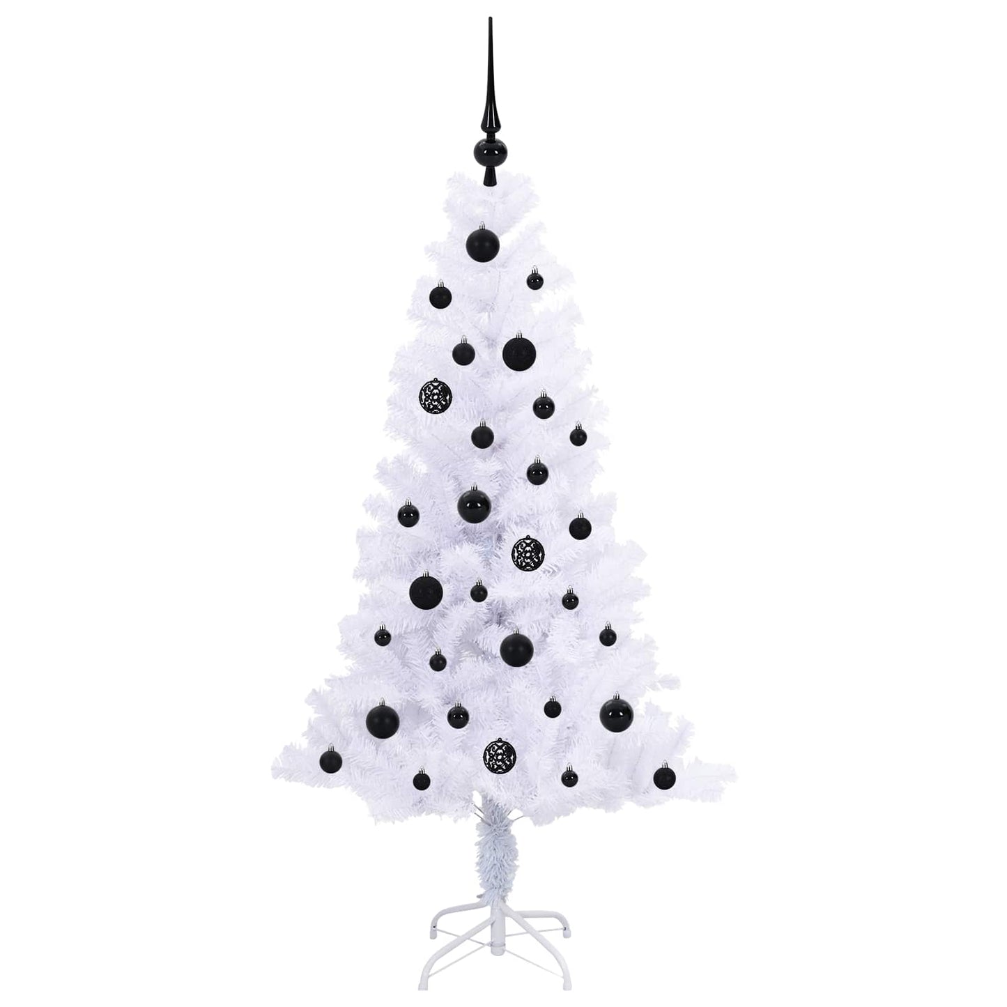Kunstkerstboom met 150 LED Wit 150 cm PVC en Staal is nu te koop bij PeponiXL, paradijselijk wonen!