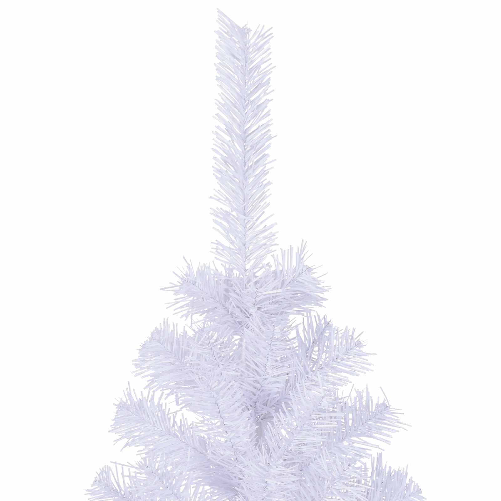 Kunstkerstboom met 300 LED Wit 210 cm PVC en staal is nu te koop bij PeponiXL, paradijselijk wonen!