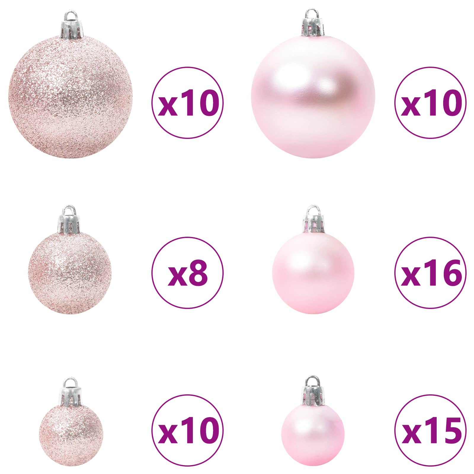 Kunstkerstboom met 300 LED Wit 240 cm PVC en staal is nu te koop bij PeponiXL, paradijselijk wonen!