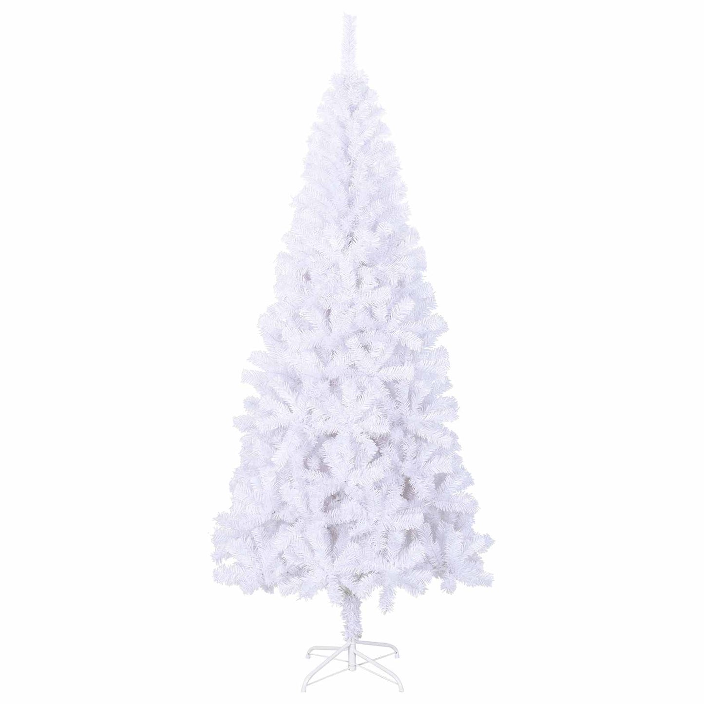 Kunstkerstboom met 300 LED Wit 240 cm PVC en staal is nu te koop bij PeponiXL, paradijselijk wonen!