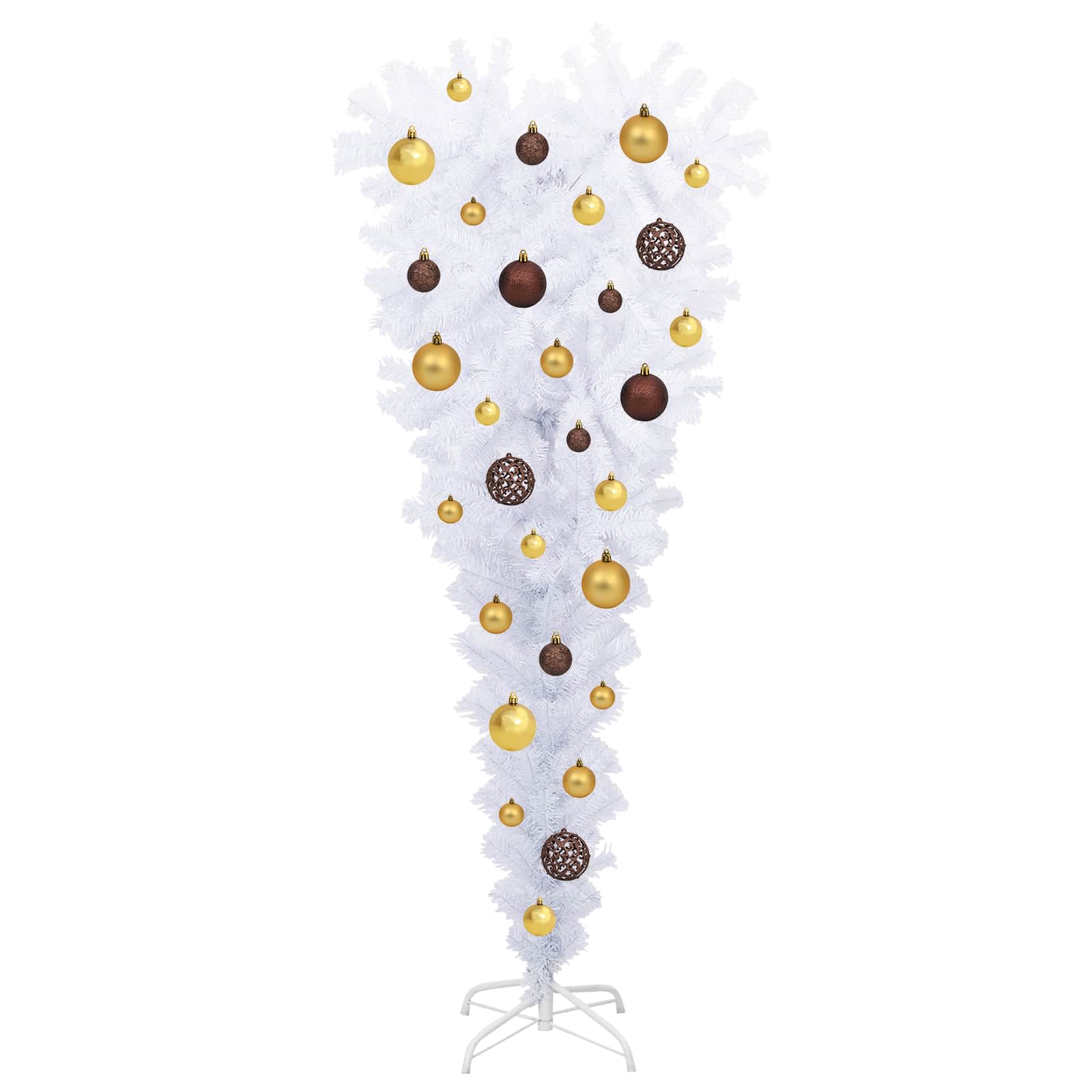 Kunstkerstboom met 150 LED Wit 120 cm PVC en Staal is nu te koop bij PeponiXL, paradijselijk wonen!