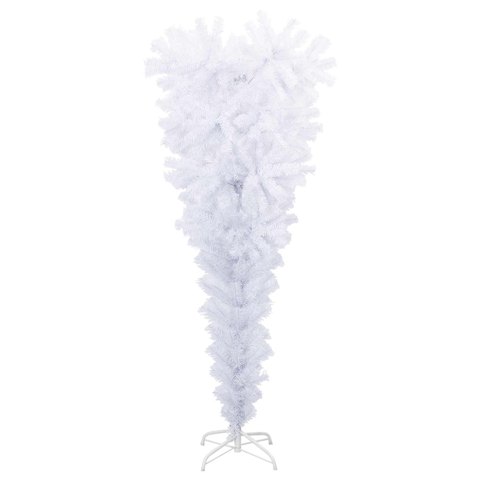 Kunstkerstboom met 150 LED Wit 120 cm PVC en Staal is nu te koop bij PeponiXL, paradijselijk wonen!