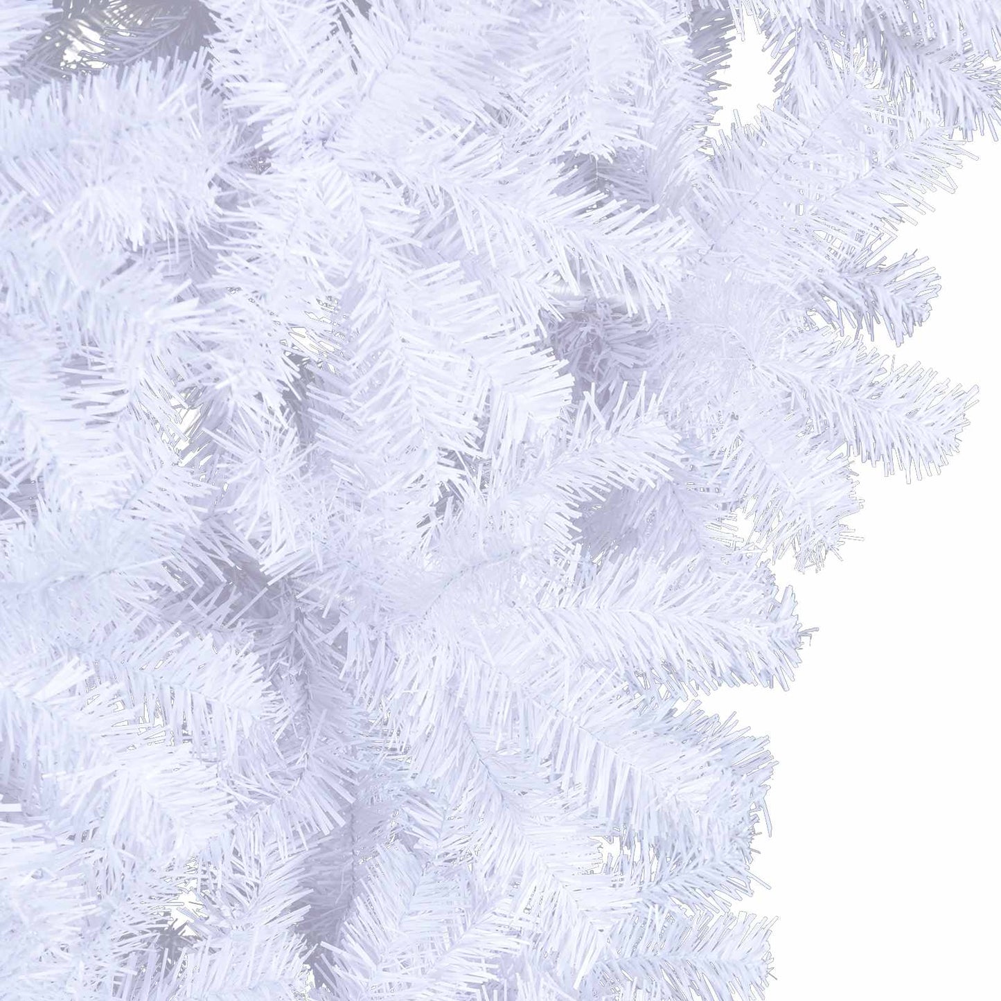 Kunstkerstboom met 300 LED Wit 210 cm PVC en staal is nu te koop bij PeponiXL, paradijselijk wonen!