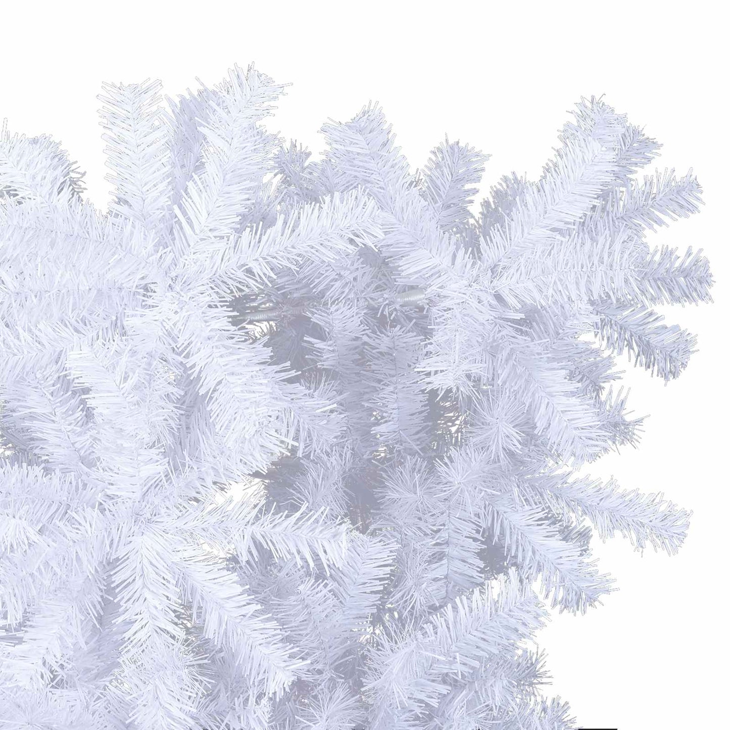 Kunstkerstboom met 300 LED Wit 240 cm PVC en staal is nu te koop bij PeponiXL, paradijselijk wonen!