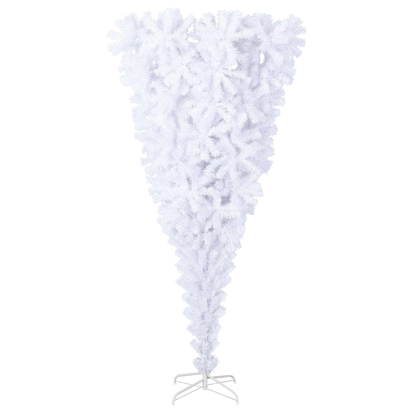 Kunstkerstboom met 300 LED Wit 240 cm PVC en staal is nu te koop bij PeponiXL, paradijselijk wonen!