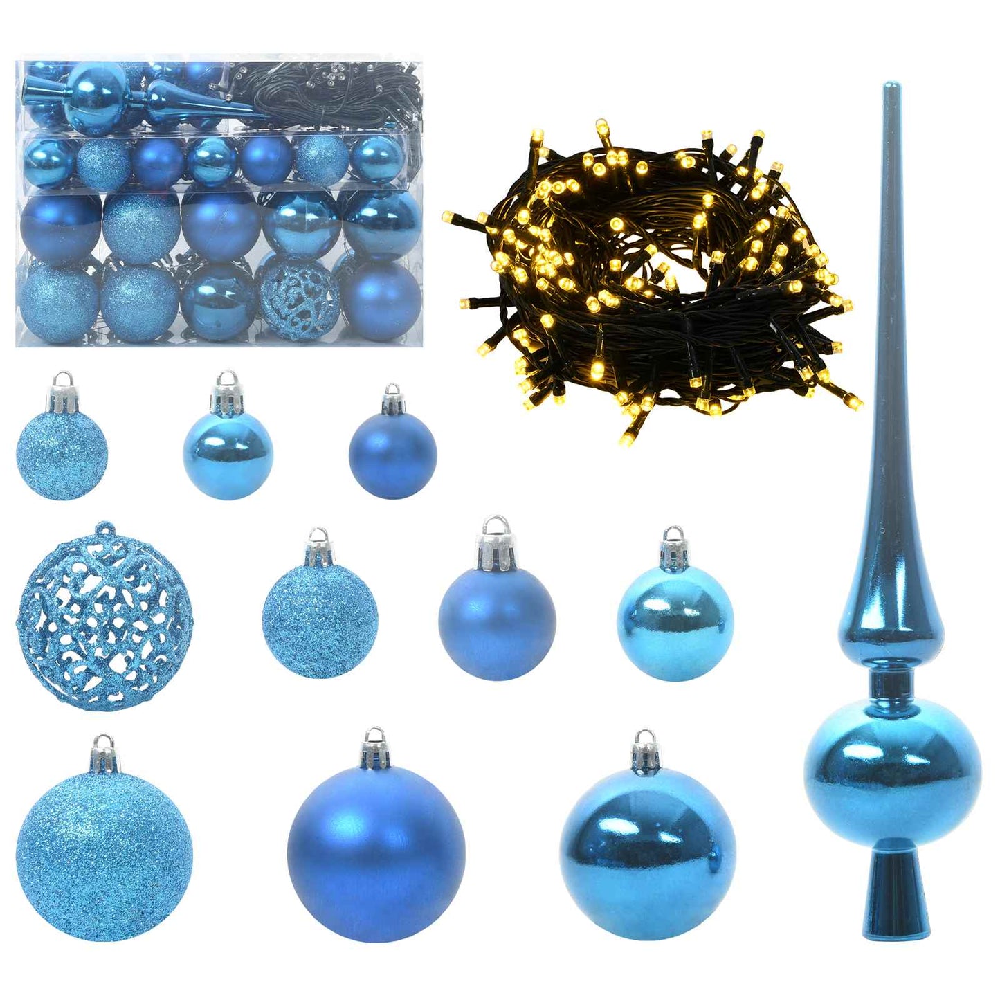 Kunstkerstboom met 150 LED Wit 120 cm PVC en staal is nu te koop bij PeponiXL, paradijselijk wonen!