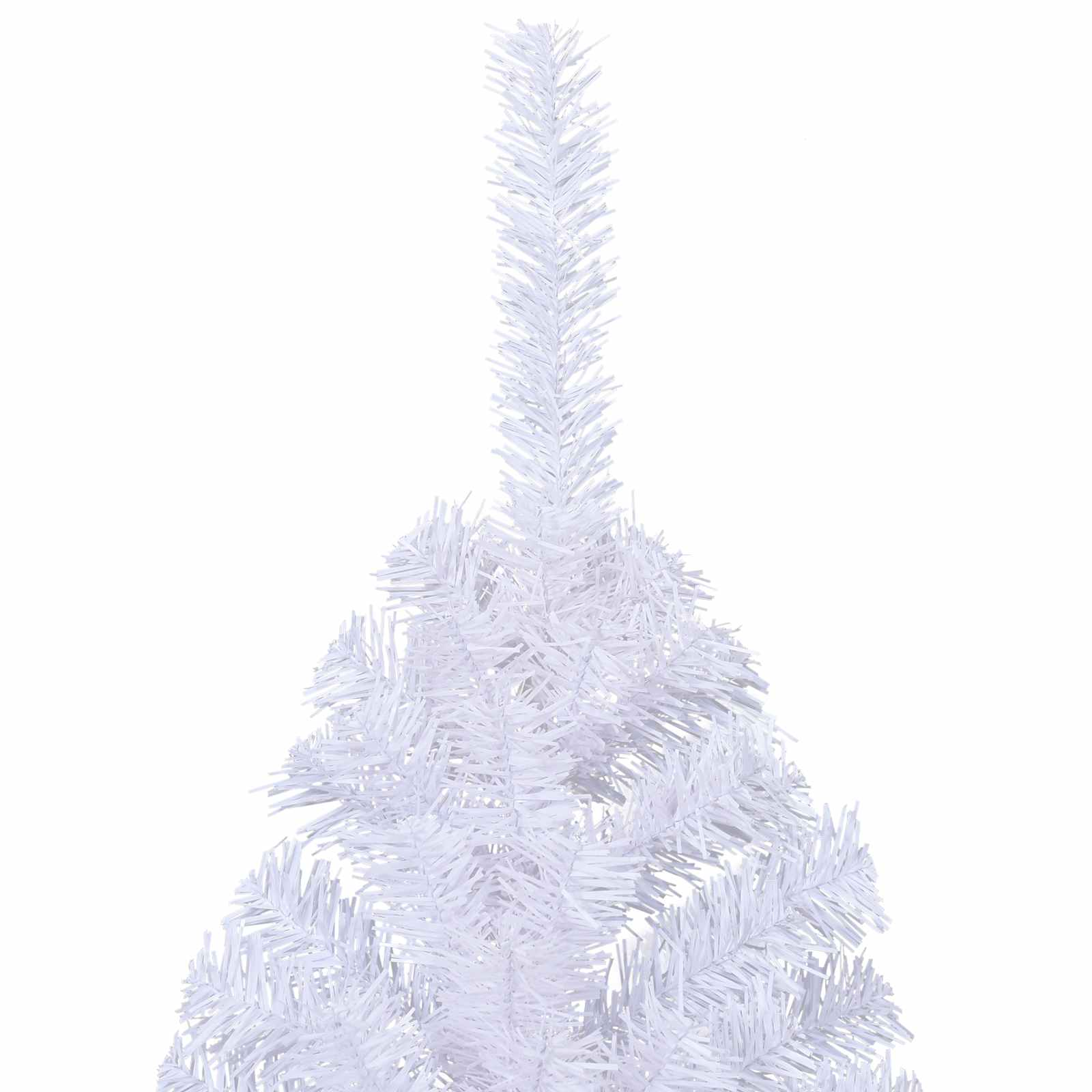 Kunstkerstboom met 300 LED Wit 210 cm PVC en staal is nu te koop bij PeponiXL, paradijselijk wonen!