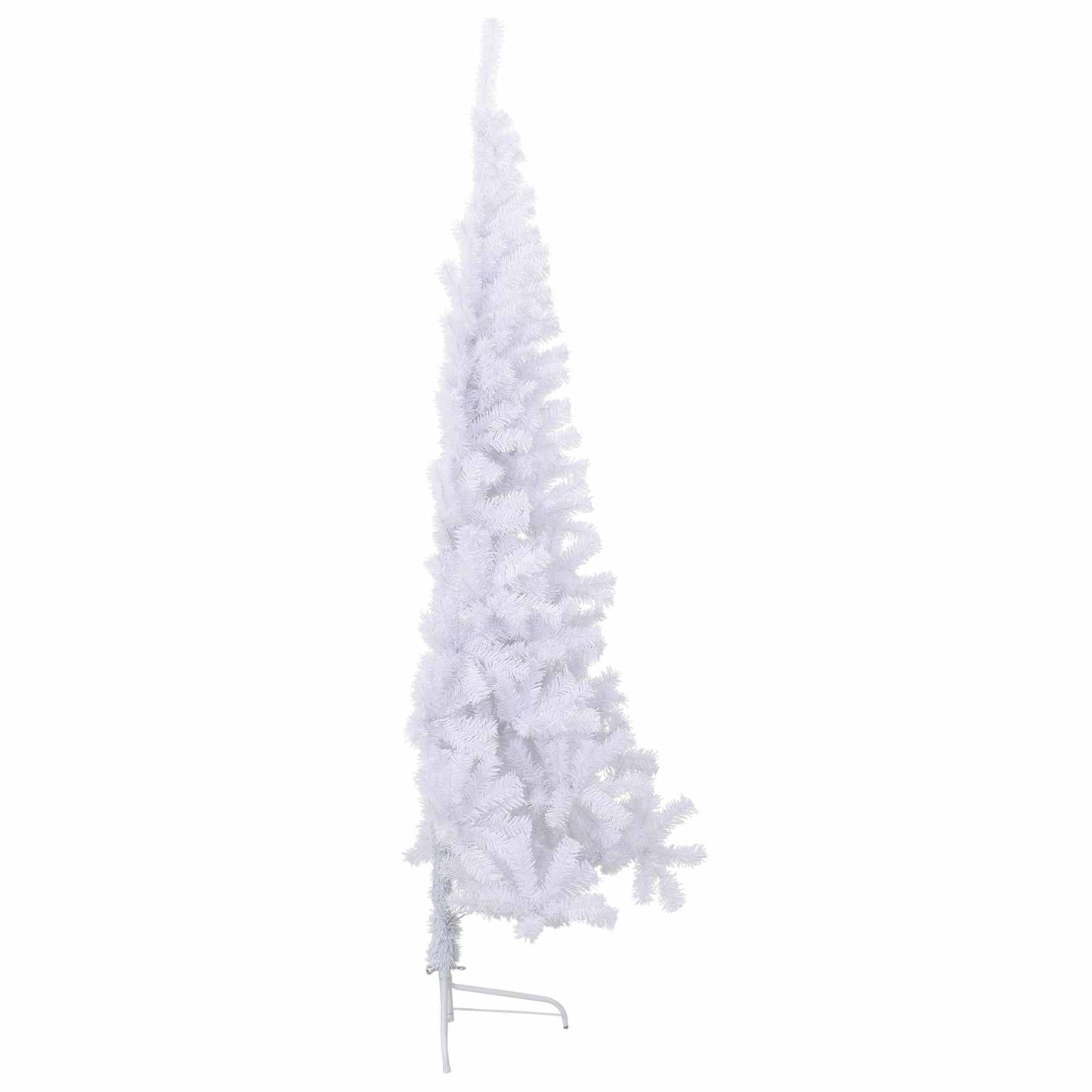 Kunstkerstboom met 300 LED Wit 210 cm PVC en staal is nu te koop bij PeponiXL, paradijselijk wonen!