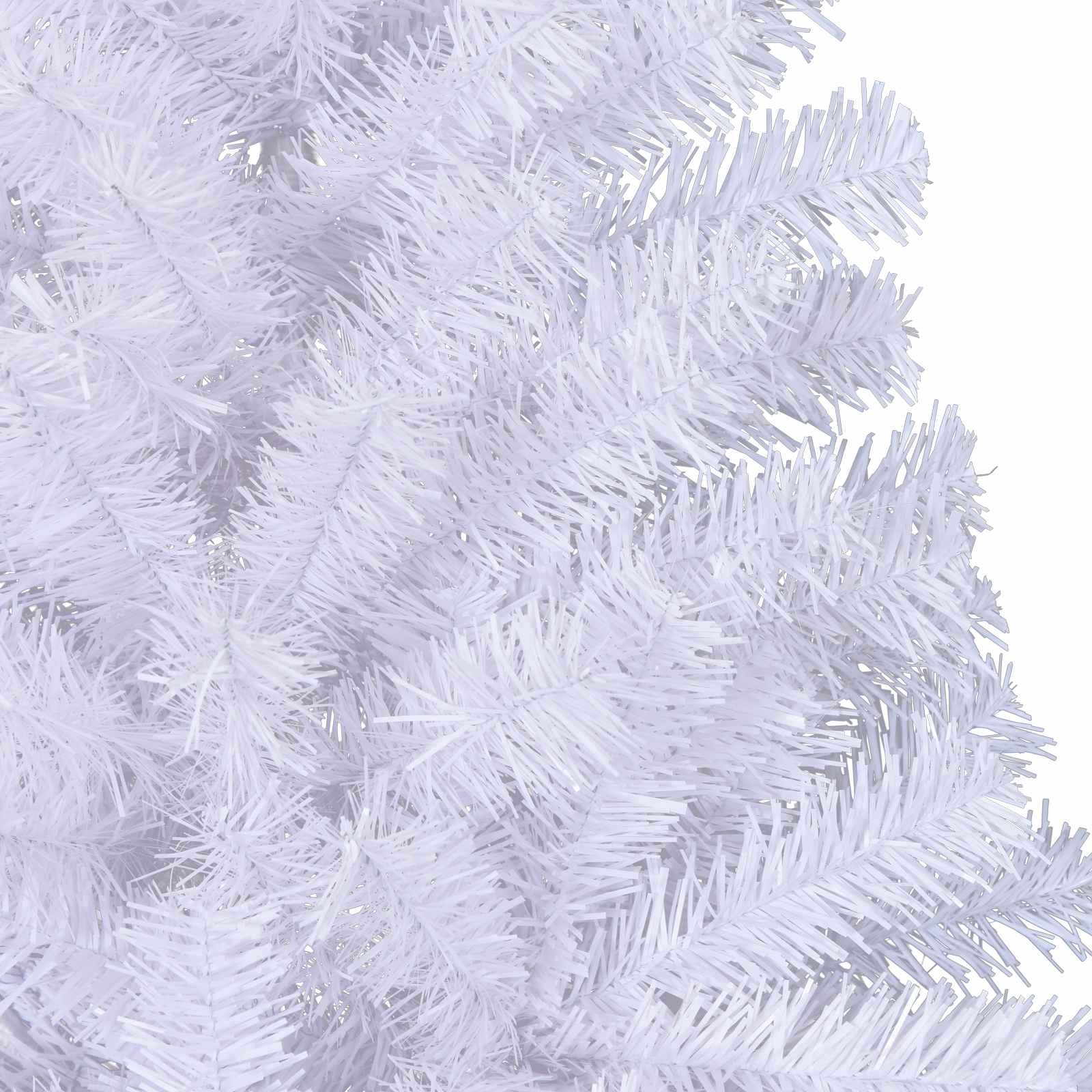 Kunstkerstboom met 300 LED Wit 240 cm PVC en staal is nu te koop bij PeponiXL, paradijselijk wonen!