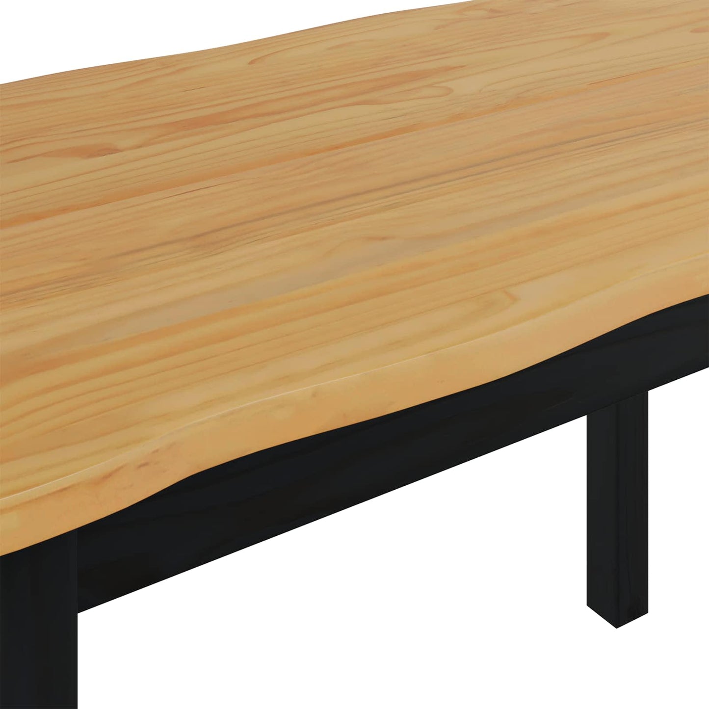 Eettafel EKAI Zwart 112 x 70 x 76,5 cm Massief grenenhout is nu te koop bij PeponiXL, paradijselijk wonen!