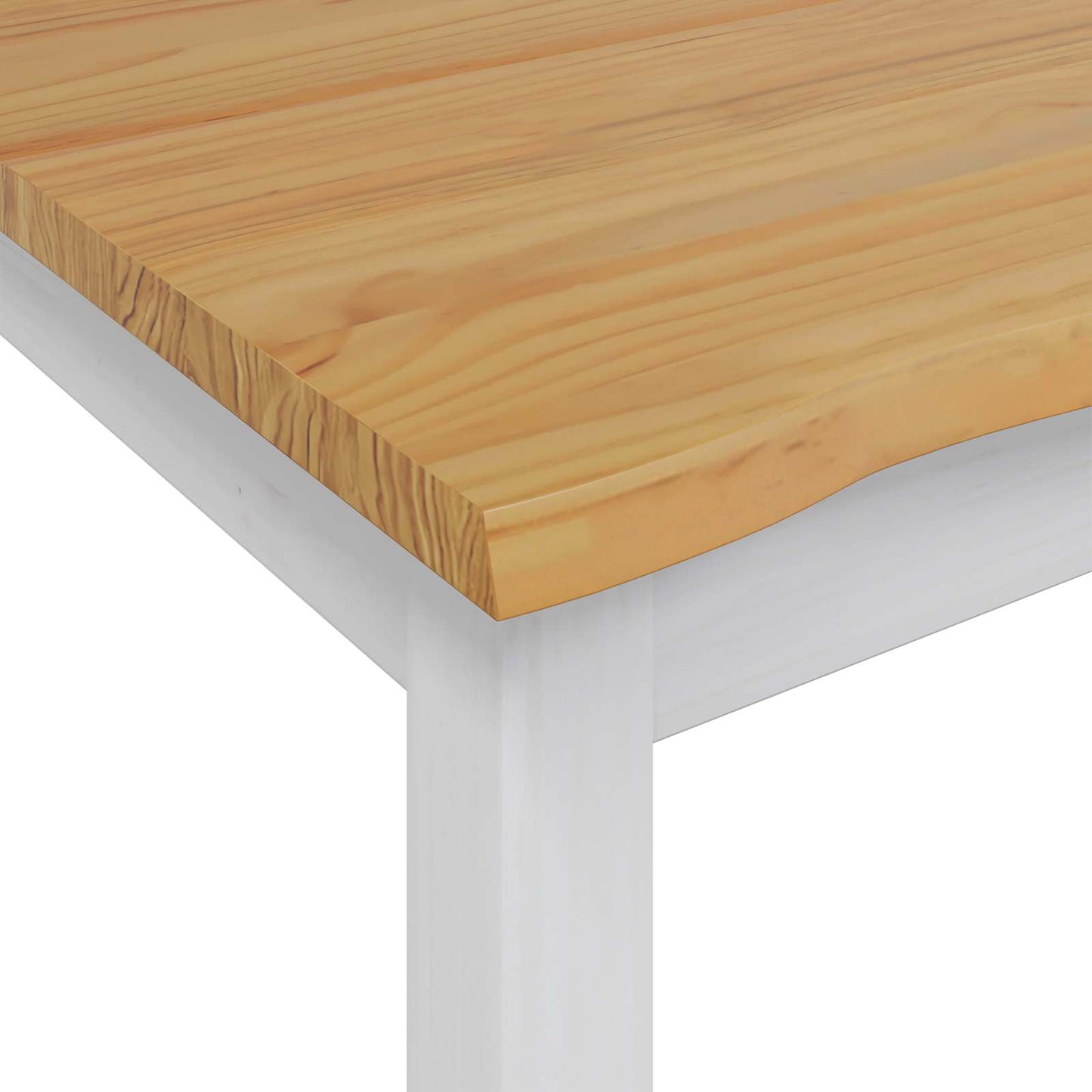 Eettafel EKAI Wit 112 x 70 x 76,5 cm Massief grenenhout is nu te koop bij PeponiXL, paradijselijk wonen!