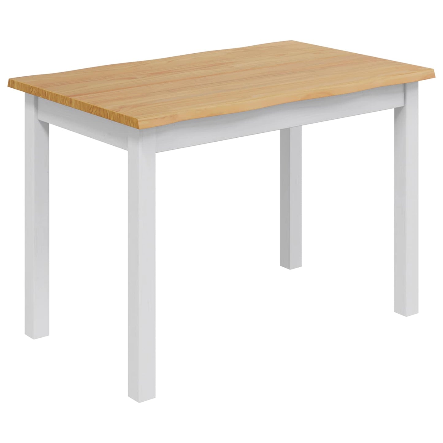Eettafel EKAI Wit 112 x 70 x 76,5 cm Massief grenenhout is nu te koop bij PeponiXL, paradijselijk wonen!