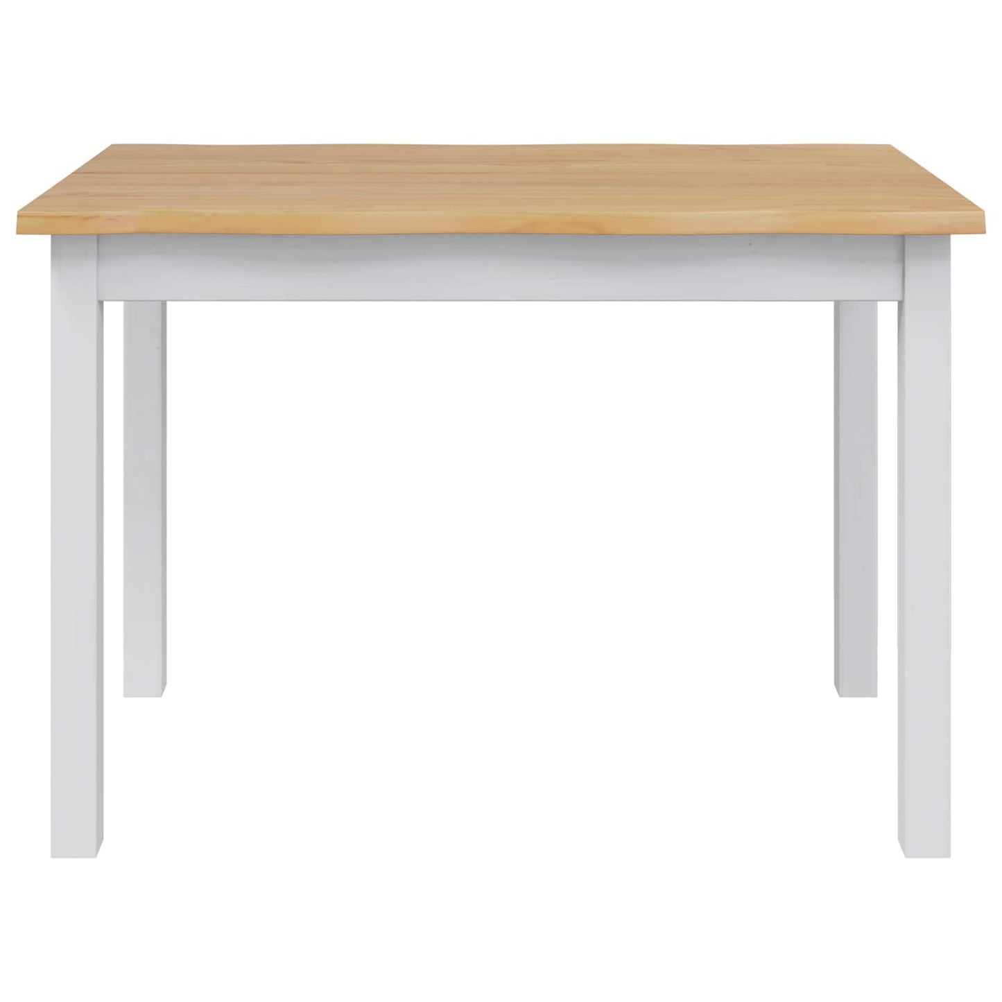 Eettafel EKAI Wit 112 x 70 x 76,5 cm Massief grenenhout is nu te koop bij PeponiXL, paradijselijk wonen!