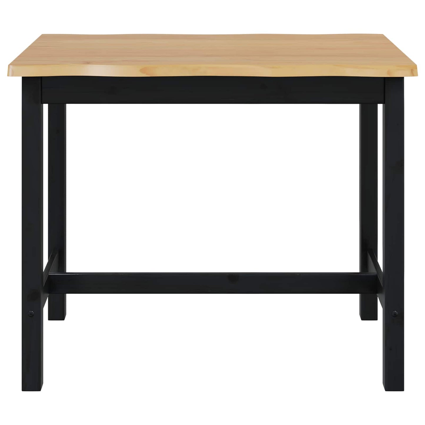 Hoge bartafel EKAI Zwart 112 x 70 x 91 cm Massief grenenhout is nu te koop bij PeponiXL, paradijselijk wonen!