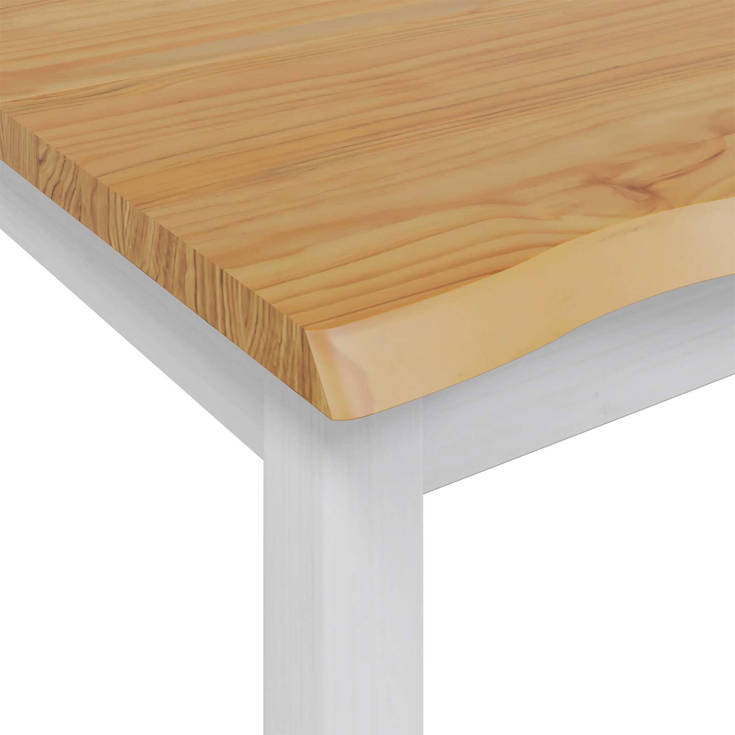 Hoge bartafel EKAI Wit 112 x 70 x 91 cm Massief grenenhout is nu te koop bij PeponiXL, paradijselijk wonen!