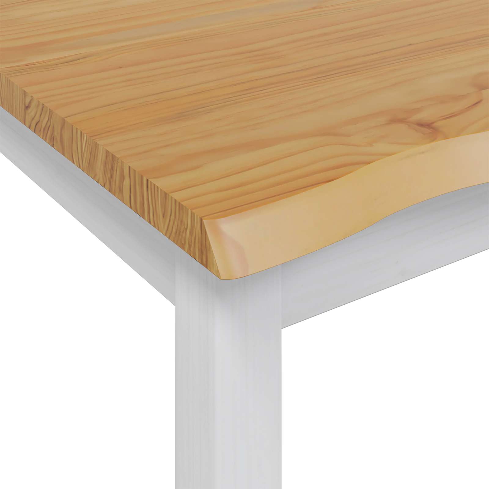 Hoge bartafel EKAI Wit 112 x 70 x 91 cm Massief grenenhout is nu te koop bij PeponiXL, paradijselijk wonen!
