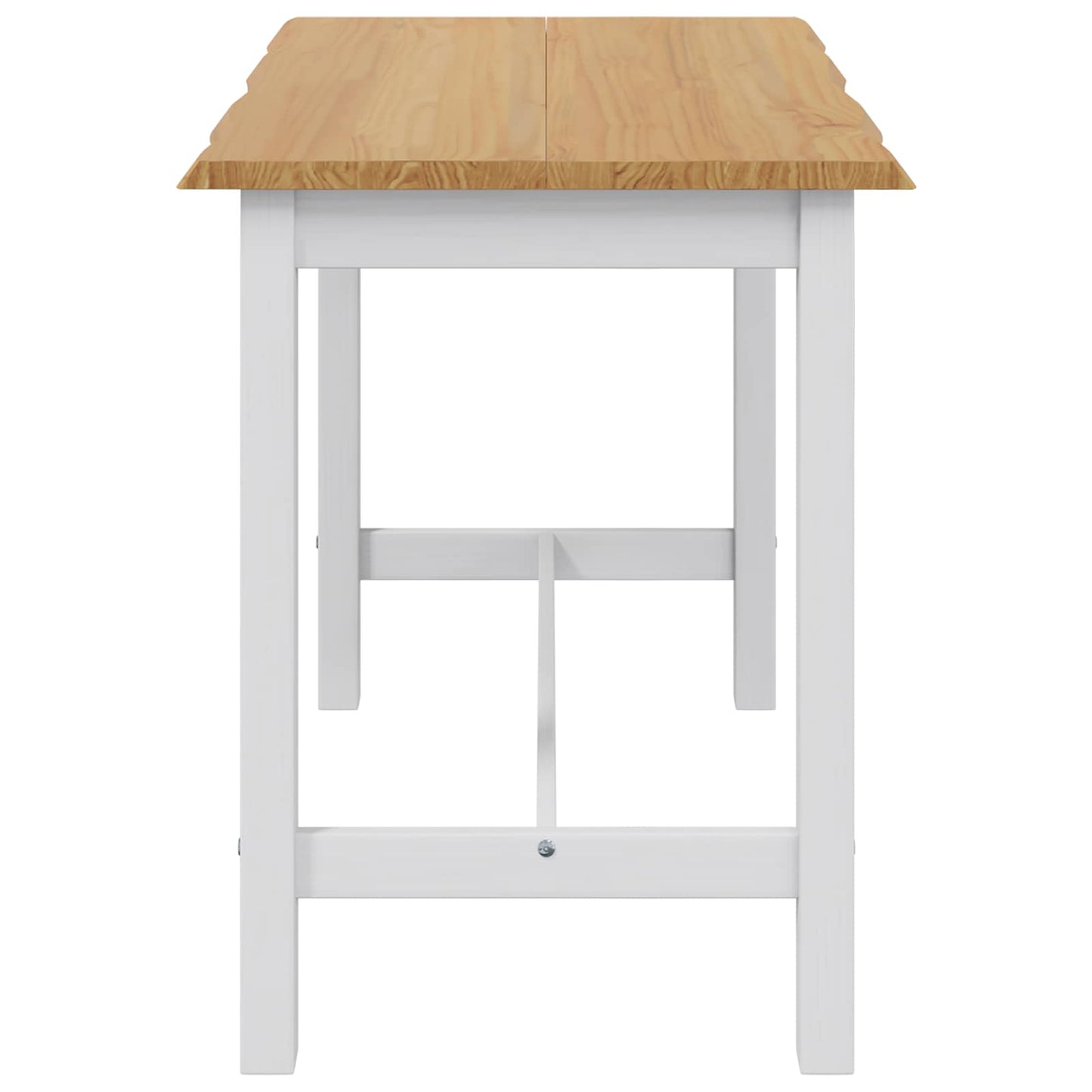 Hoge bartafel EKAI Wit 112 x 70 x 91 cm Massief grenenhout is nu te koop bij PeponiXL, paradijselijk wonen!