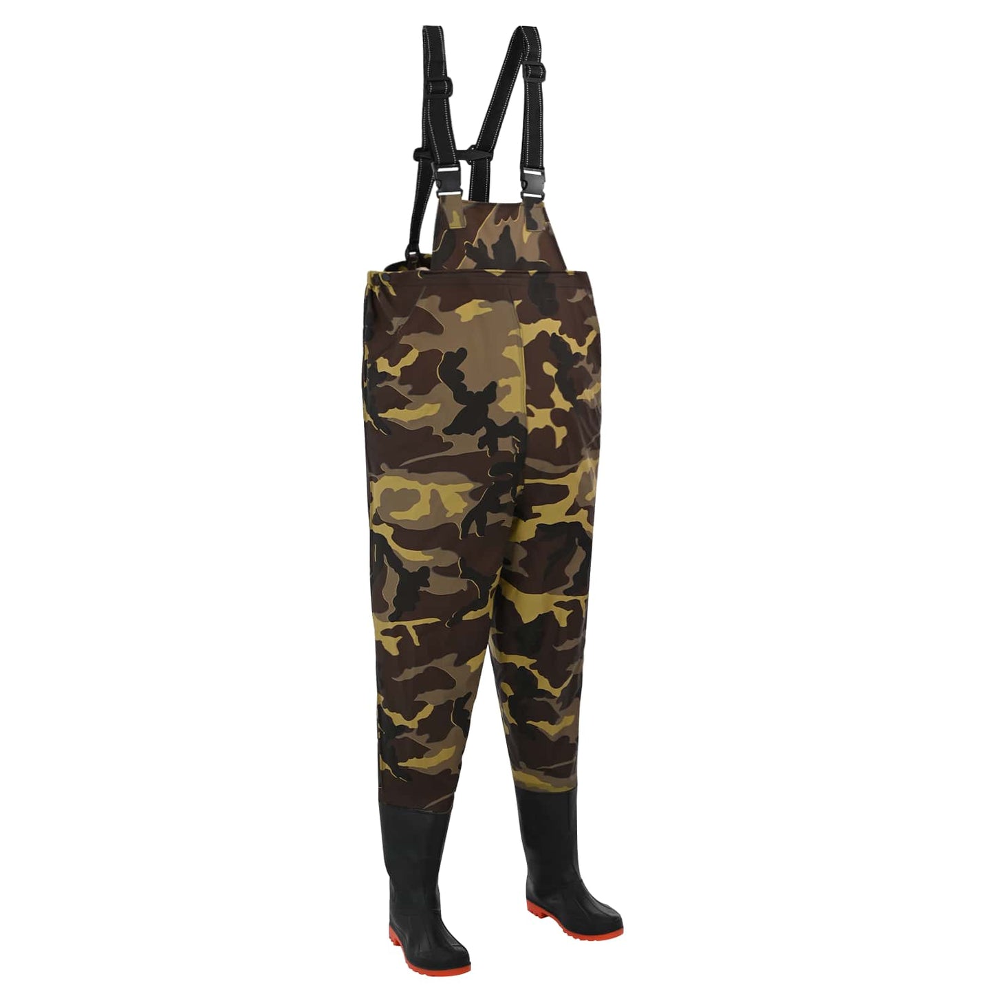 Chest Waders met laarzen PVC gecoate polyester Afmeting 38 is nu te koop bij PeponiXL, paradijselijk wonen!