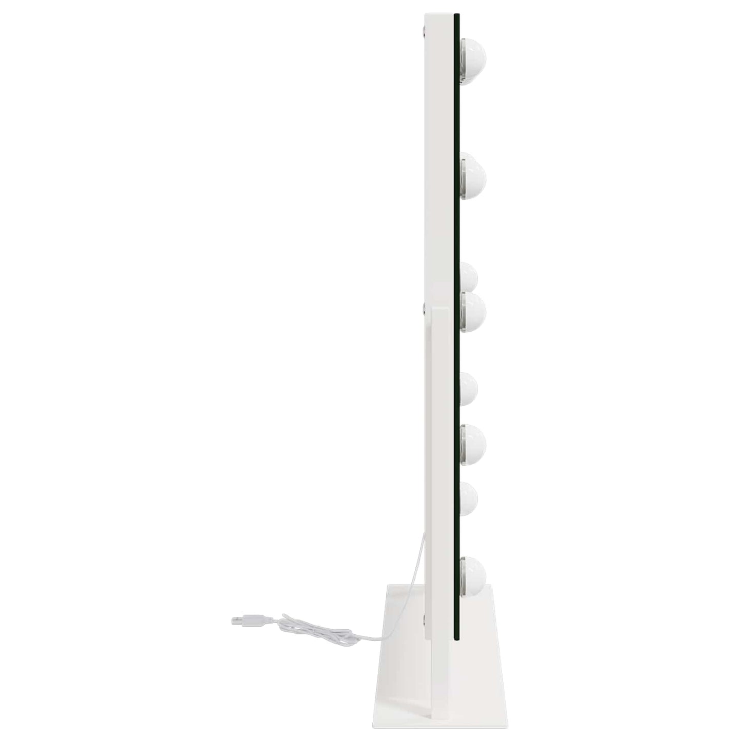 LED Make-up Spiegel Wit 44 x 10 x 53 cm Glas en Staal is nu te koop bij PeponiXL, paradijselijk wonen!