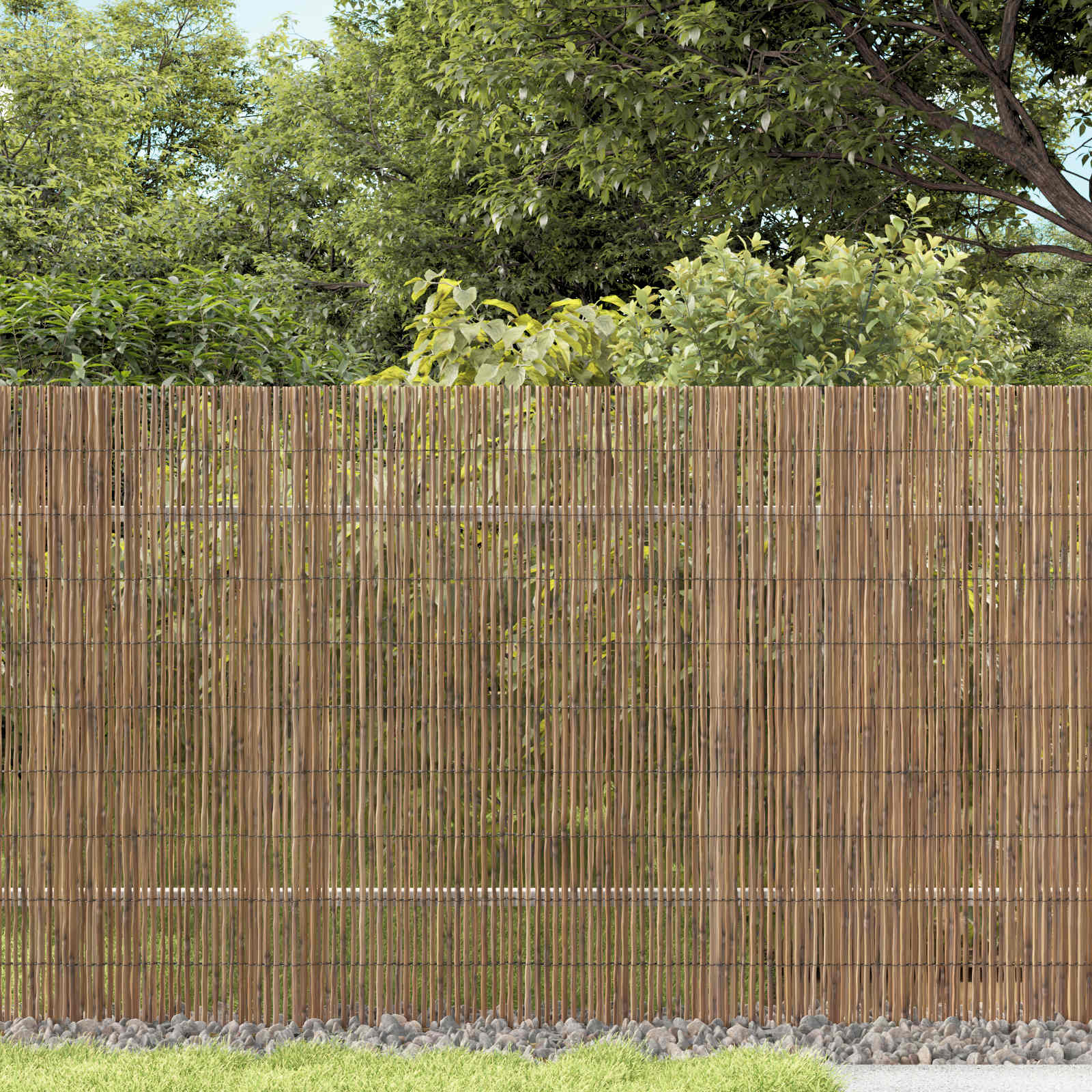 Tuinhek Naturel is nu te koop bij PeponiXL, paradijselijk wonen!