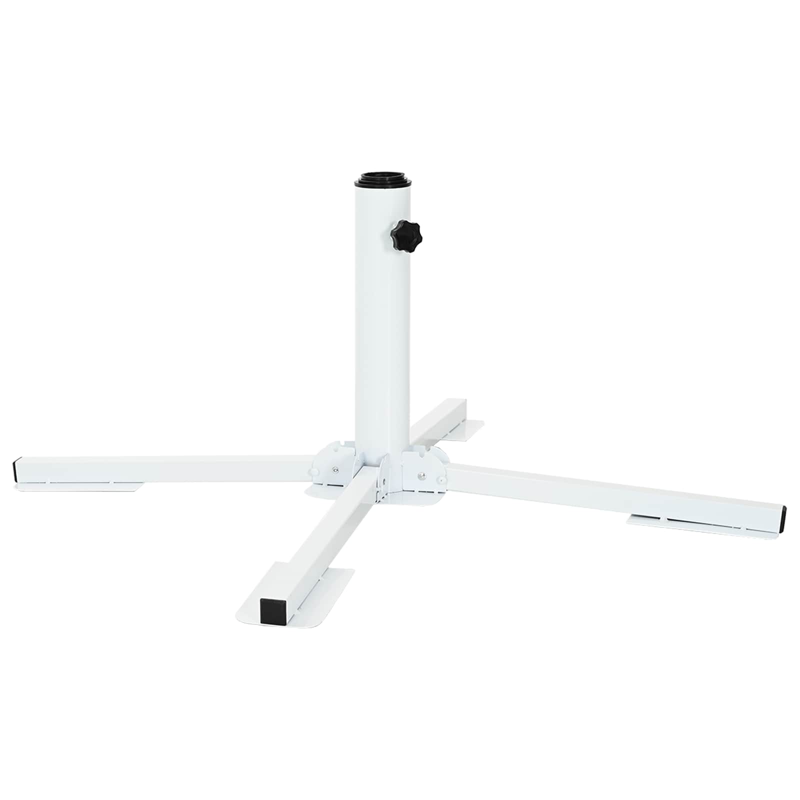 Parasol Stand Wit Staal is nu te koop bij PeponiXL, paradijselijk wonen!
