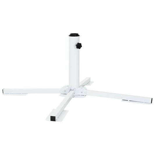Parasol Stand Wit Staal is nu te koop bij PeponiXL, paradijselijk wonen!