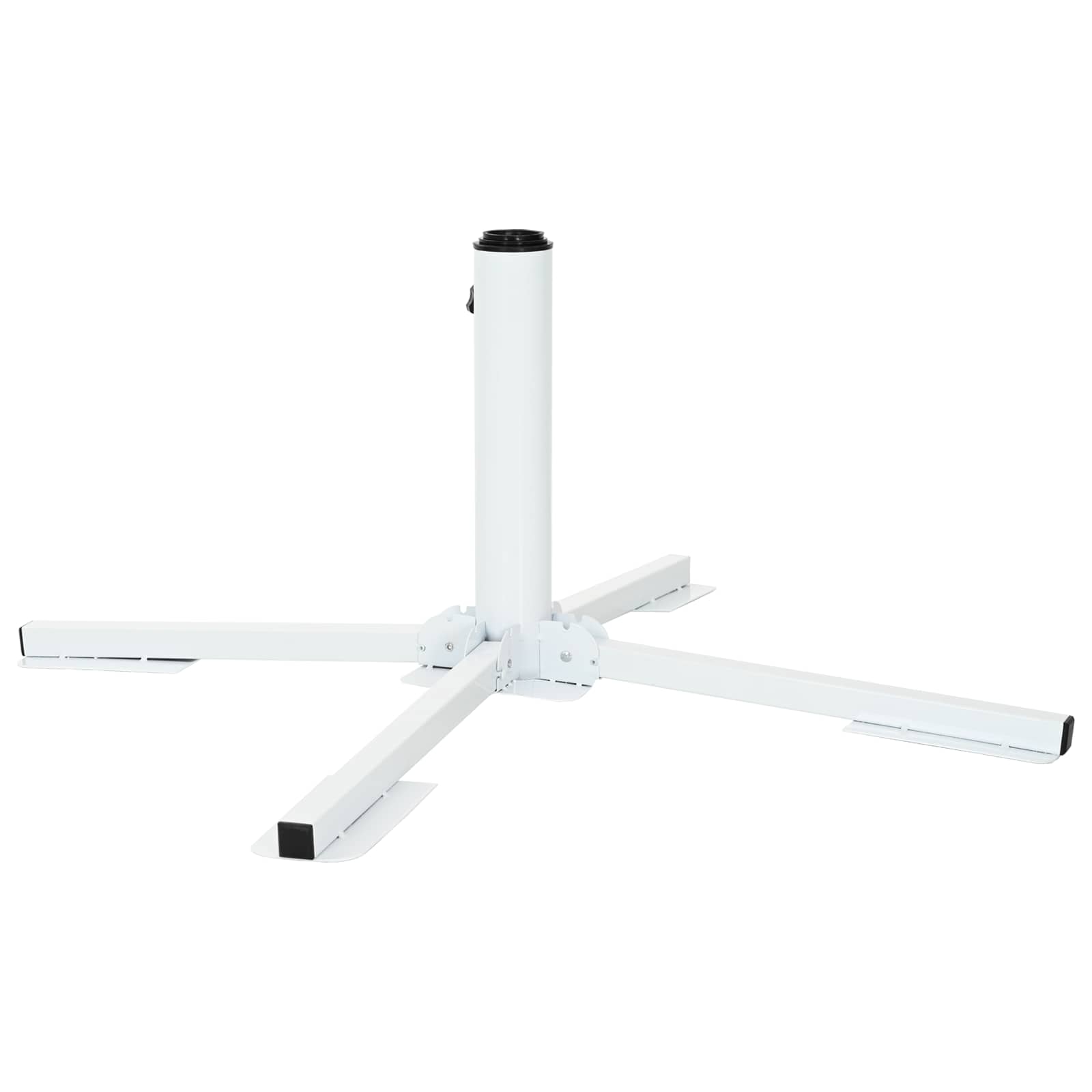Parasol Stand Wit Staal is nu te koop bij PeponiXL, paradijselijk wonen!