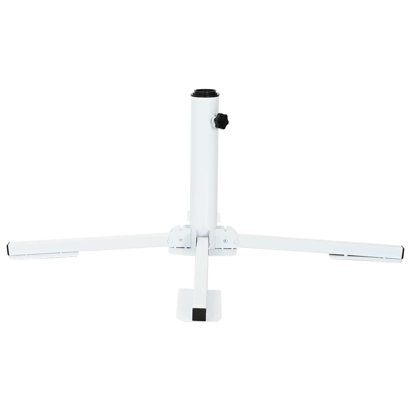 Parasol Stand Wit Staal is nu te koop bij PeponiXL, paradijselijk wonen!