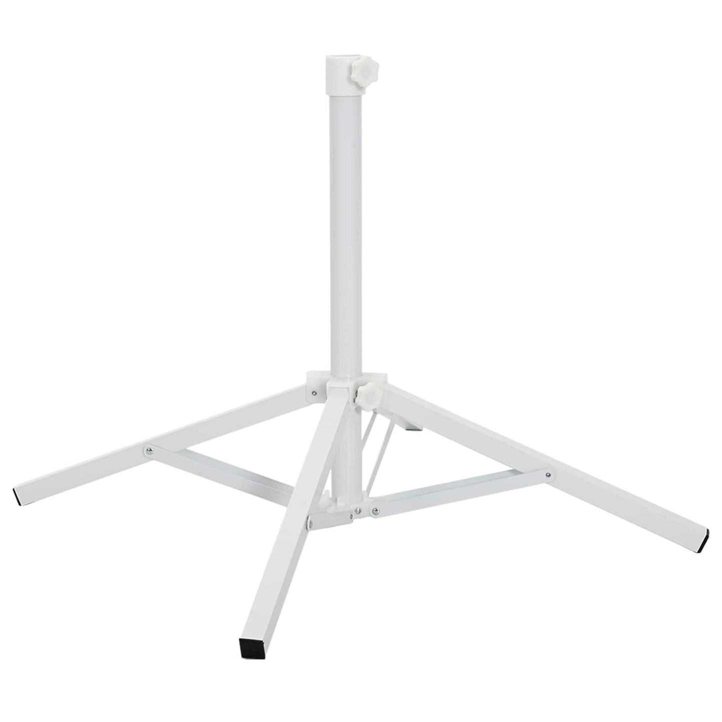 Parasolvoet Wit Staal voor paal van 25-32 mm is nu te koop bij PeponiXL, paradijselijk wonen!