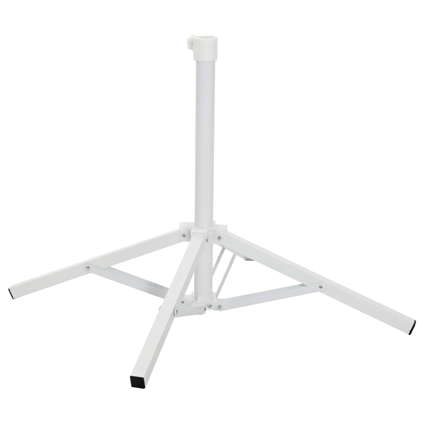 Parasolvoet Wit Staal voor paal van 25-32 mm is nu te koop bij PeponiXL, paradijselijk wonen!