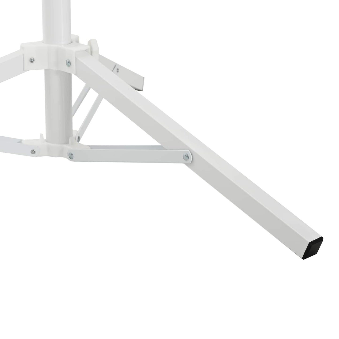 Parasol Stand Wit Staal for 25-32 mm Pole is nu te koop bij PeponiXL, paradijselijk wonen!