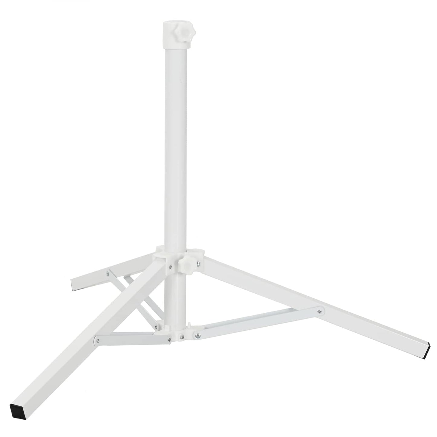 Parasol Stand Wit Staal for 25-32 mm Pole is nu te koop bij PeponiXL, paradijselijk wonen!