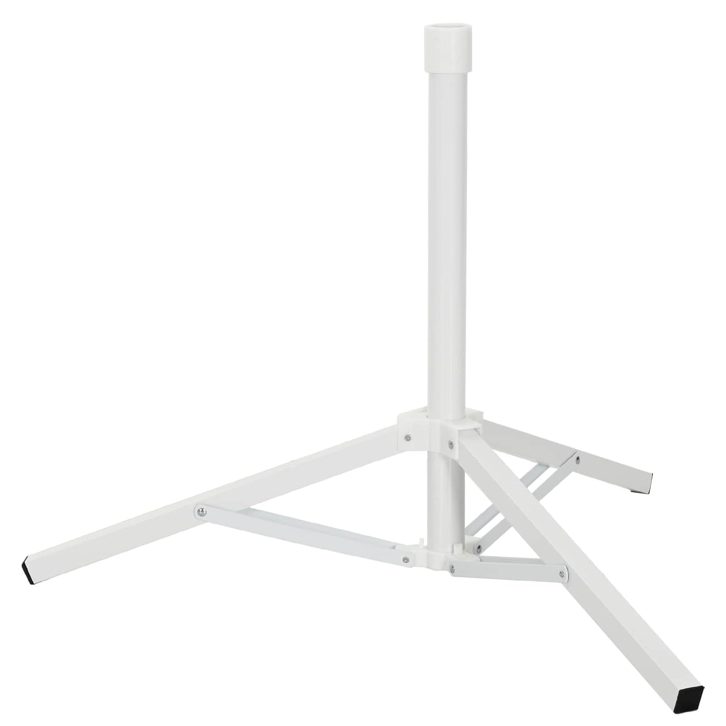 Parasol Stand Wit Staal for 25-32 mm Pole is nu te koop bij PeponiXL, paradijselijk wonen!