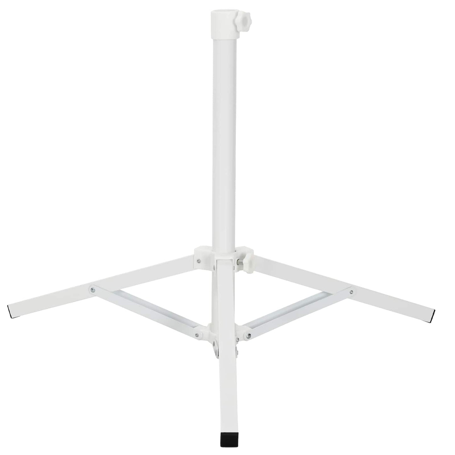 Parasol Stand Wit Staal for 25-32 mm Pole is nu te koop bij PeponiXL, paradijselijk wonen!