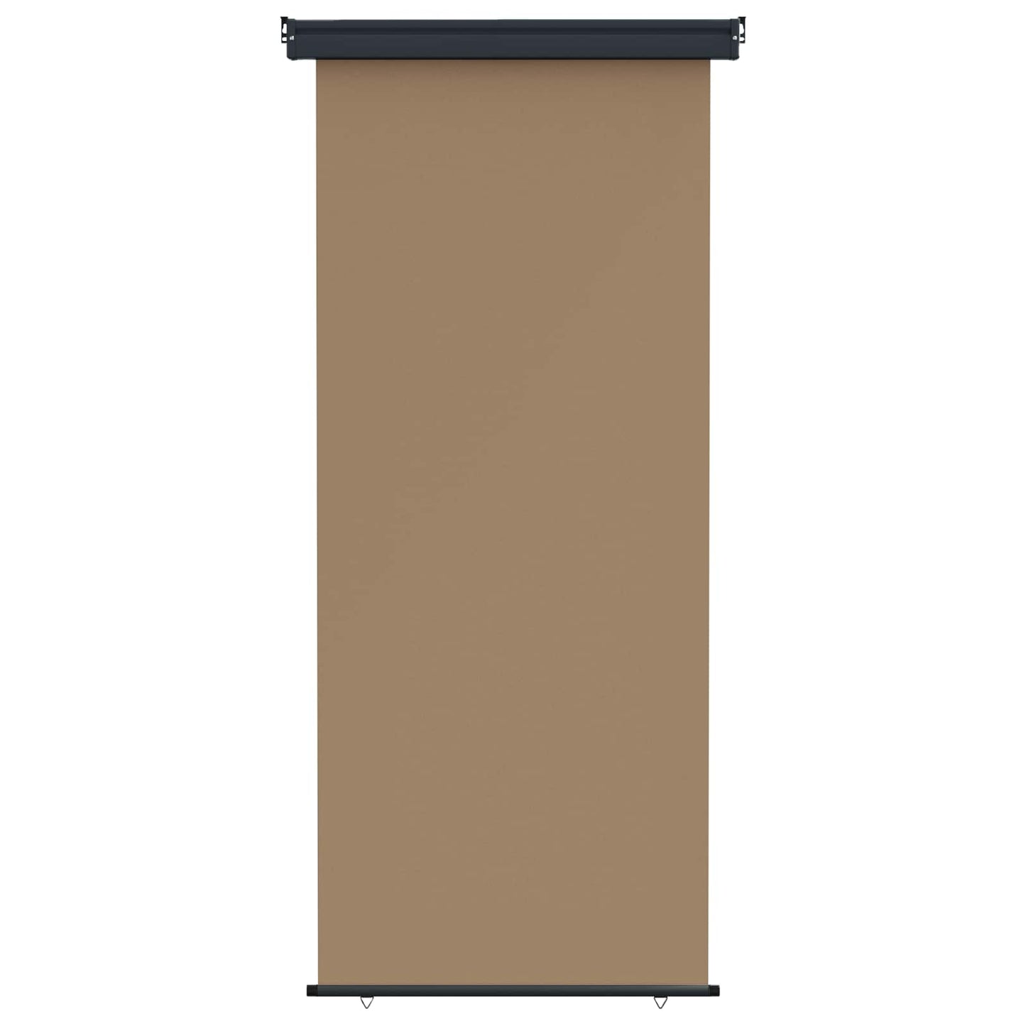 Zijscherm Balkon 80 x 250 cm 100% polyester ijzer staal Taupe is nu te koop bij PeponiXL, paradijselijk wonen!