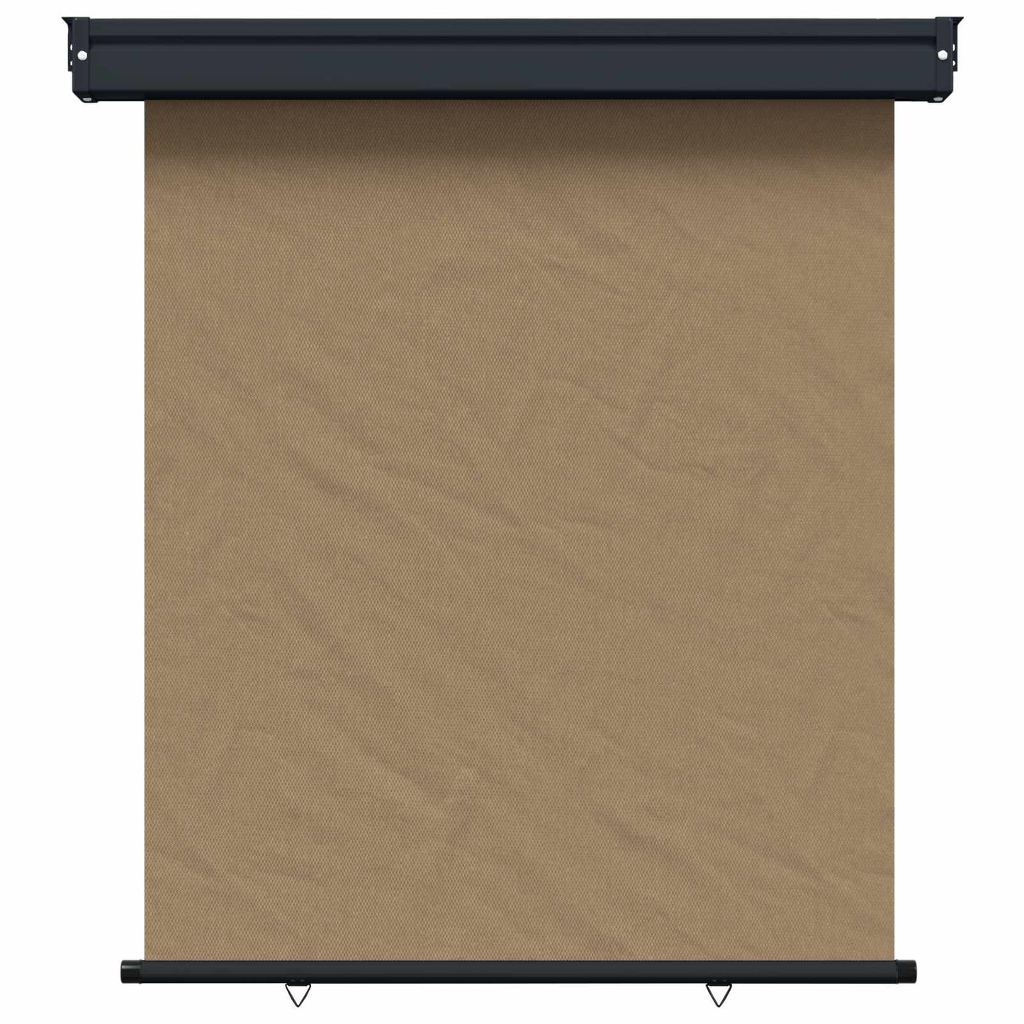 Zijscherm Balkon 117 x 250 cm 100% polyester ijzer staal Taupe is nu te koop bij PeponiXL, paradijselijk wonen!