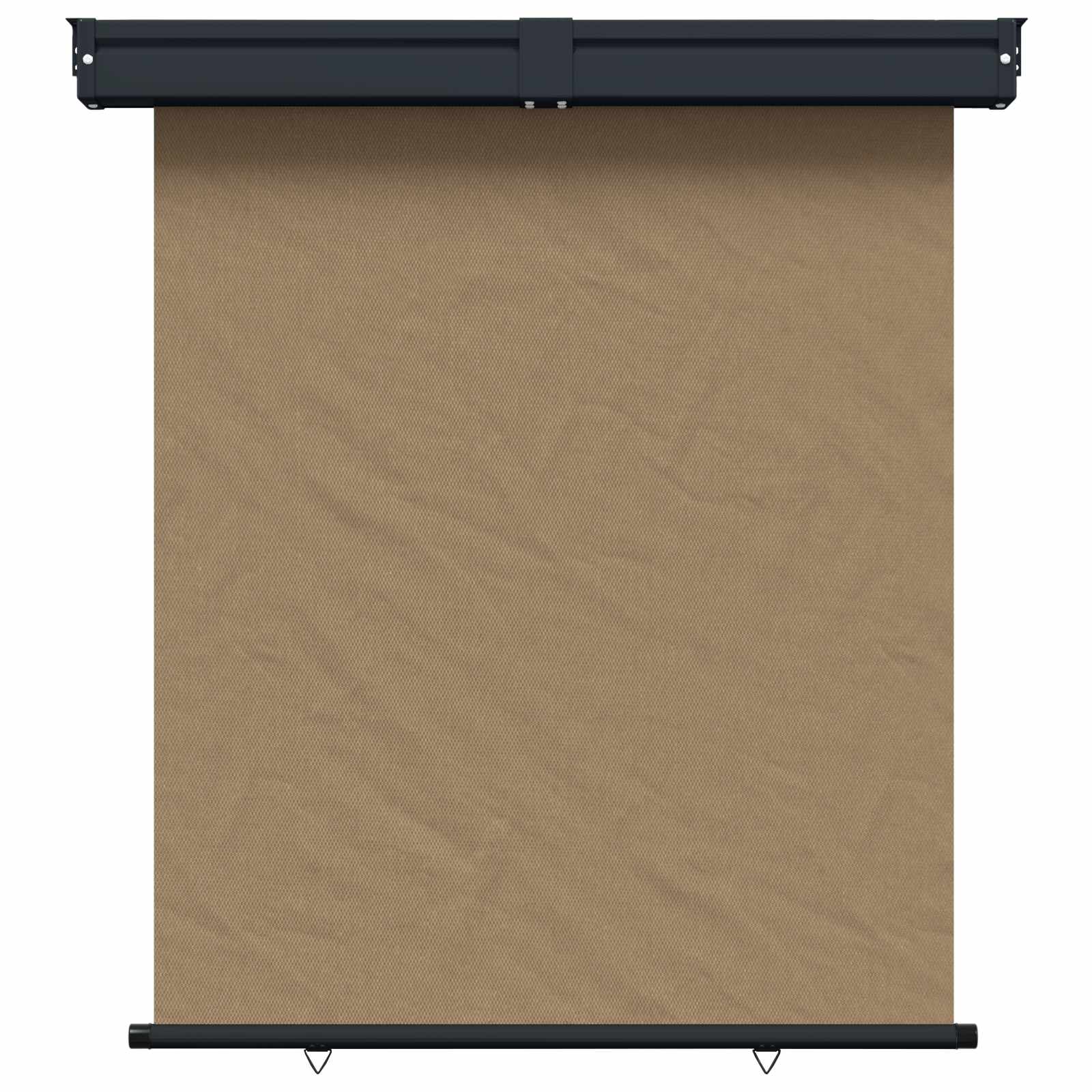 Zijscherm Balkon 140 x 250 cm 100% polyester ijzer staal Taupe is nu te koop bij PeponiXL, paradijselijk wonen!
