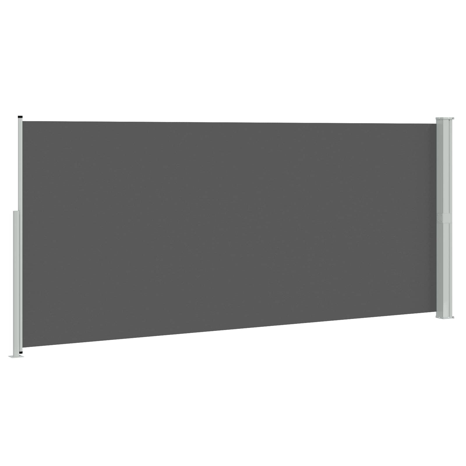Uittrekbaar Zijscherm 200 x 600 cm Polyester Rechthoekig is nu te koop bij PeponiXL, paradijselijk wonen!