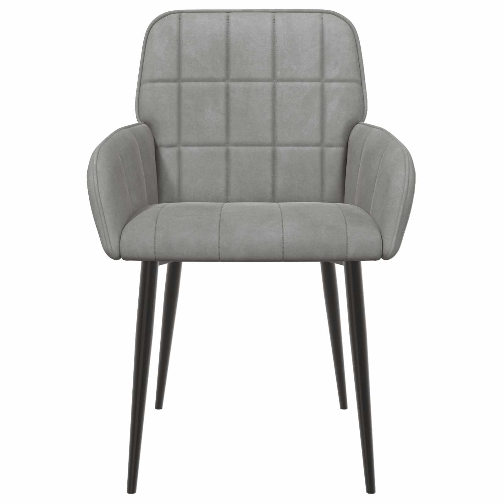 Eettafelstoelen 4 pcs fluweel Lichtgrijs 57 x 50 x 85 cm is nu te koop bij PeponiXL, paradijselijk wonen!