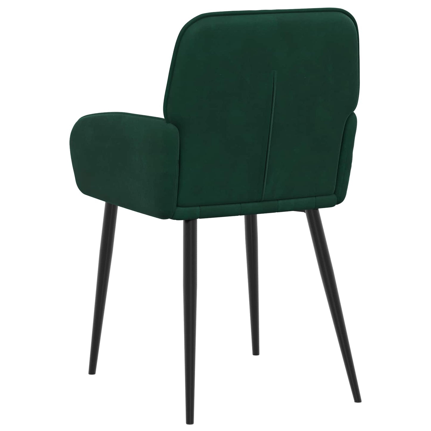 Eettafelstoelen 4 pcs fluweel Donkergroen 57 x 50 x 85 cm is nu te koop bij PeponiXL, paradijselijk wonen!