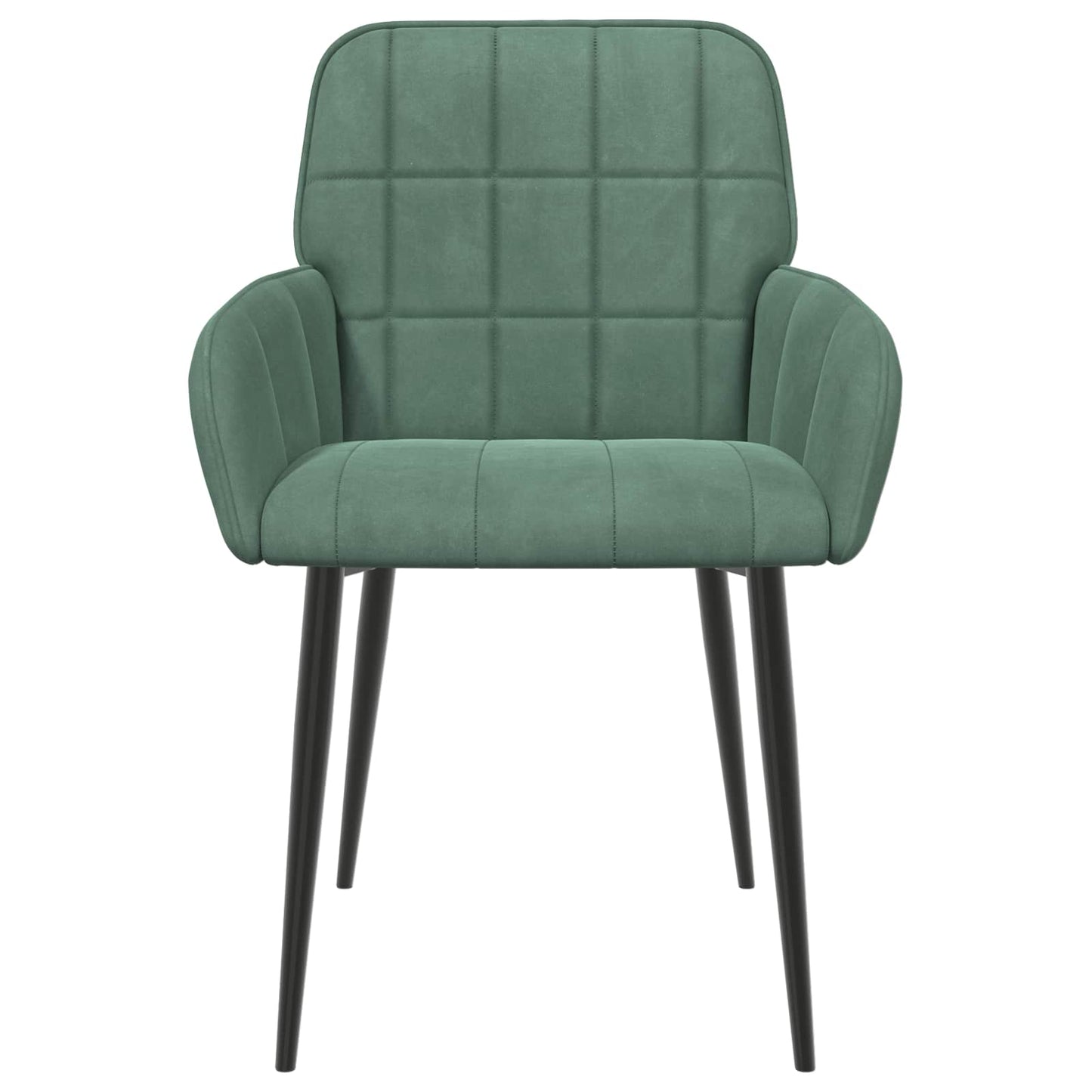 Eettafelstoelen 4 pcs fluweel Zeegroen 57 x 50 x 85 cm is nu te koop bij PeponiXL, paradijselijk wonen!