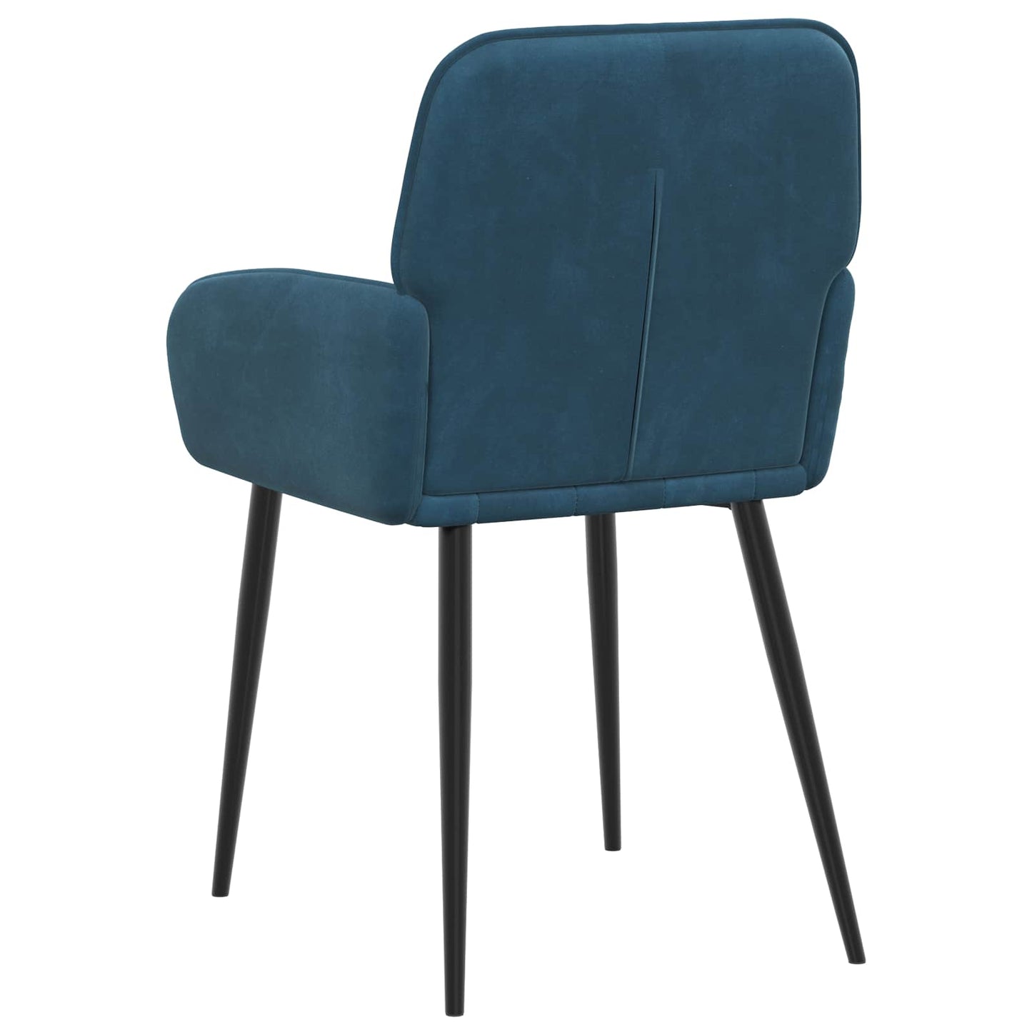 Eettafelstoelen 6 pcs fluweel Blauw 57 x 50 x 85 cm is nu te koop bij PeponiXL, paradijselijk wonen!