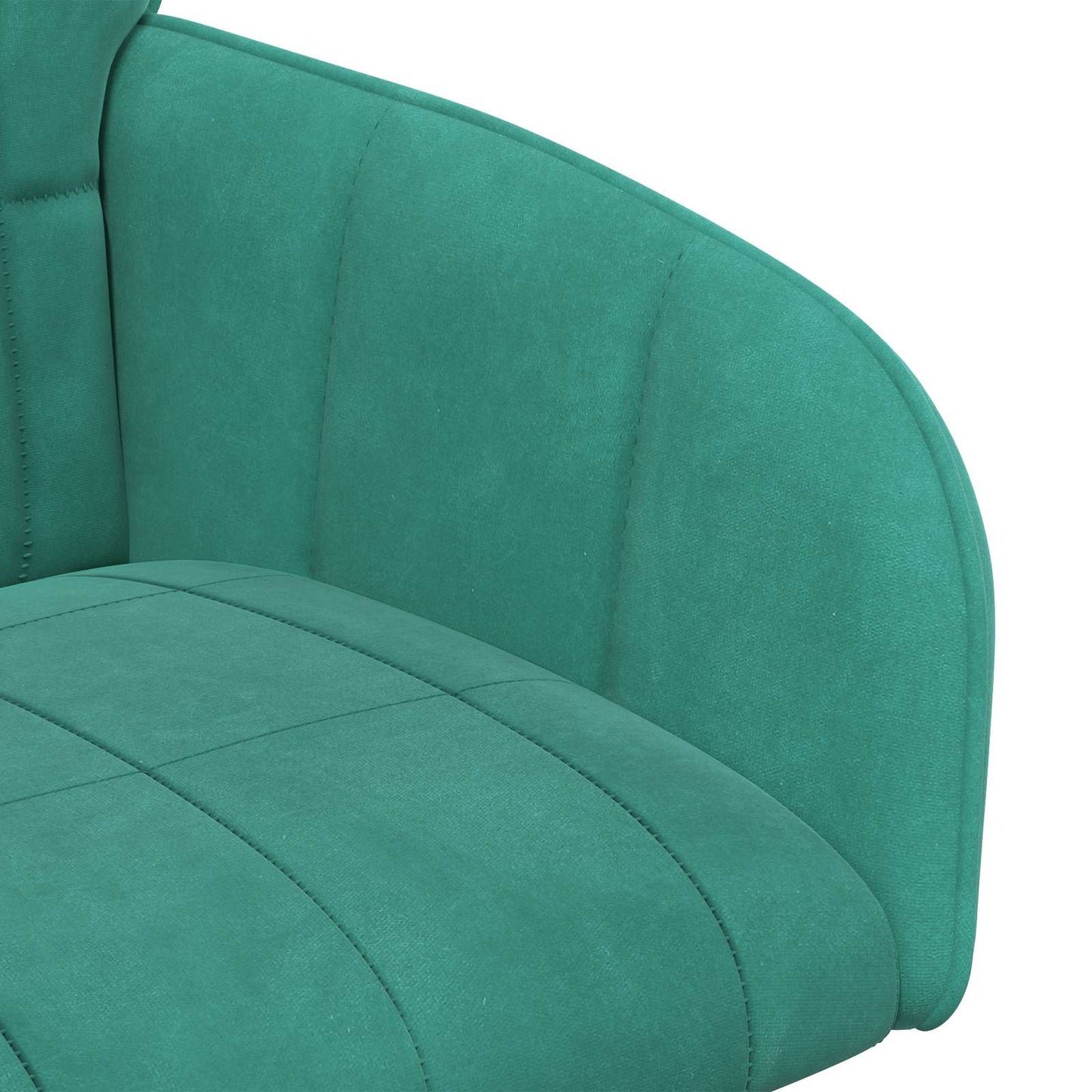 Eettafelstoelen 6 pcs fluweel Turquoise 57 x 50 x 85 cm is nu te koop bij PeponiXL, paradijselijk wonen!