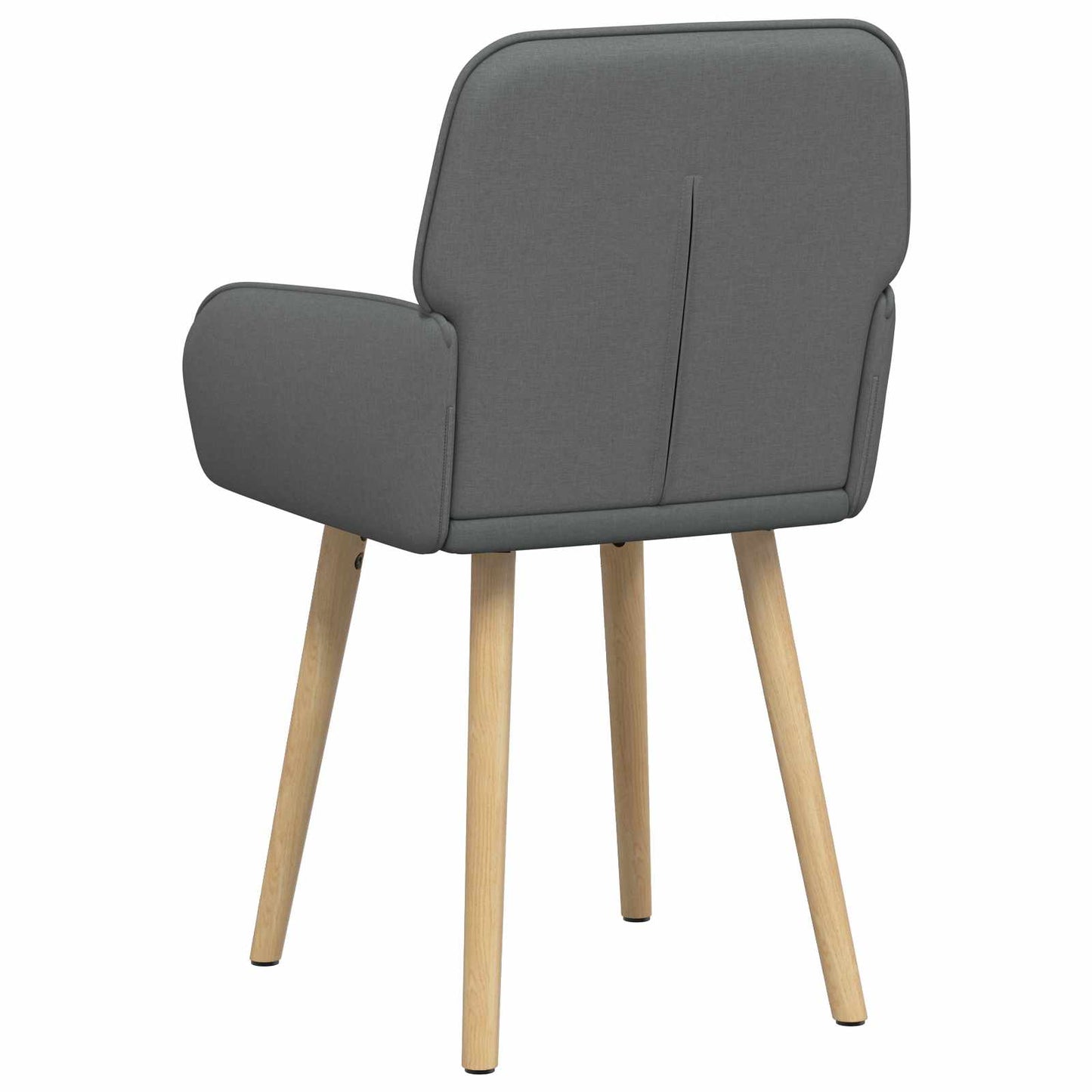 Eettafelstoelen 4 pcs Stof Donkergrijs 56,5 x 50 x 87,5 cm is nu te koop bij PeponiXL, paradijselijk wonen!