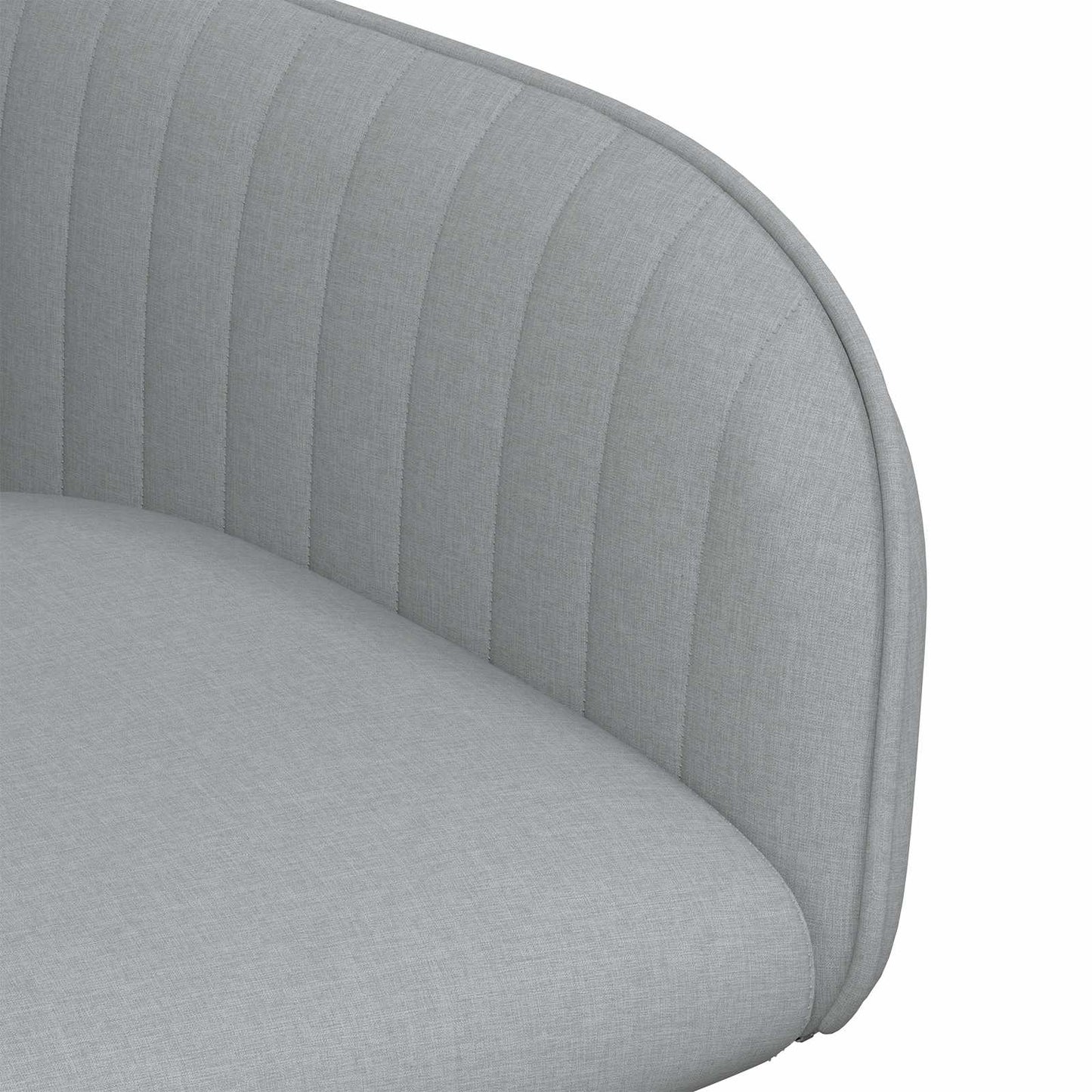 Eettafelstoelen 6 pcs Stof Lichtgrijs 56,5 x 50 x 87,5 cm is nu te koop bij PeponiXL, paradijselijk wonen!