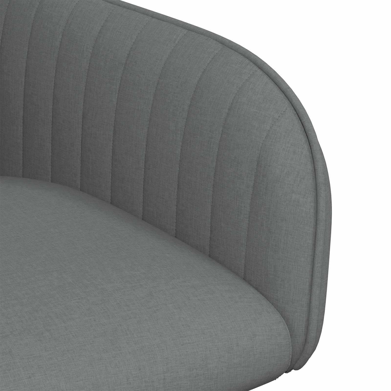 Eettafelstoelen 6 pcs Stof Donkergrijs 56,5 x 50 x 87,5 cm is nu te koop bij PeponiXL, paradijselijk wonen!